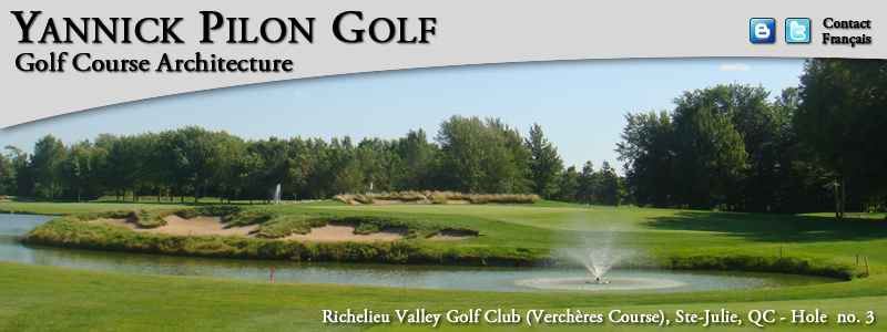 Club de Golf de la Vallée du Richelieu (Verchères Course), Ste-Julie, Quebec - Hole no. 3