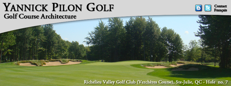 Club de Golf de la Vallée du Richelieu, Ste.Julie, Quebec - Hole no. 7 (Verchères Course)